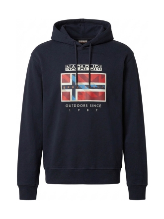 Napapijri Hoodie Schwarz 605616
 Größe 3XL
 