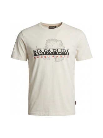 Napapijri T-shirt Weiß 605948
 Größe M
 