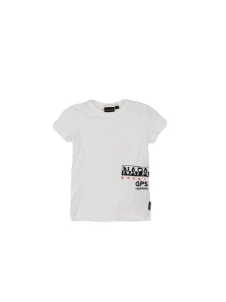 Napapijri T-shirt Weiß 606350
 Größe 116
 