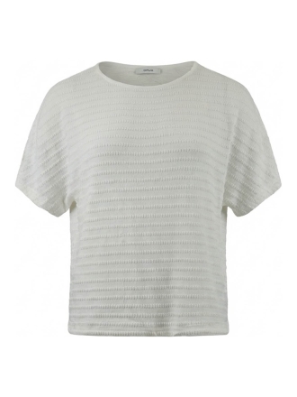 Opus T-shirt Weiß 606580
 Größe 36
 