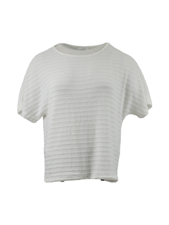 Opus T-shirt Weiß 606580
 Größe 36
 