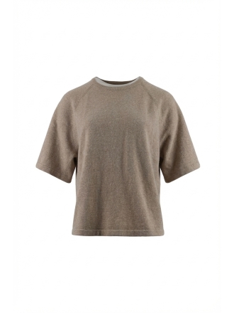 Pieces T-shirt Beige 607143
 Größe XL
 