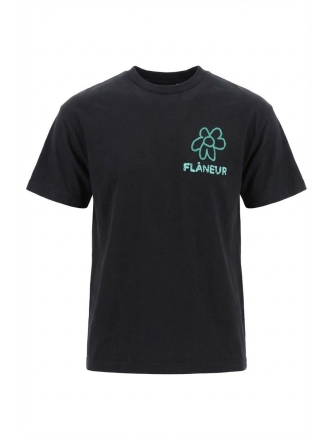 Flaneur T-shirt Schwarz 607363
 Größe M
 
