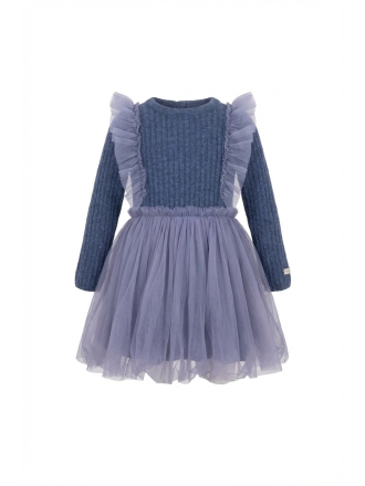 Donsje Amsterdam Kleid Blau 607425
 Größe 86
 