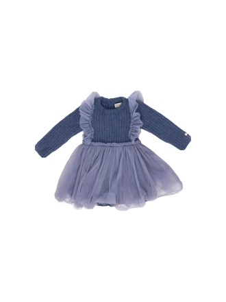 Donsje Amsterdam Kleid Blau 607425
 Größe 86
 