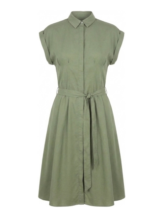 Mango Kleid Grün 607558
 Größe L
 