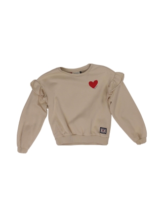 Looxs Little Pullover Beige 608074
 Größe 128
 