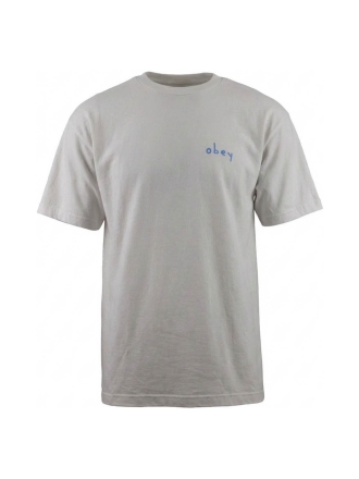 Obey T-shirt Weiß 608235
 Größe L
 