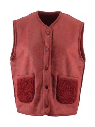 Laurent David Steppweste Rot 608306
 Größe M
 