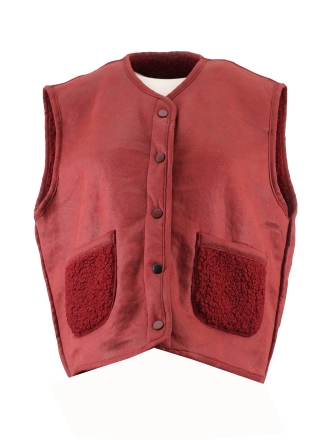 Laurent David Steppweste Rot 608306
 Größe M
 