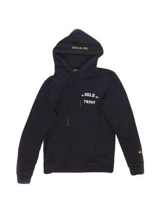 In Gold We Trust Hoodie Schwarz 608329
 Größe XS
 