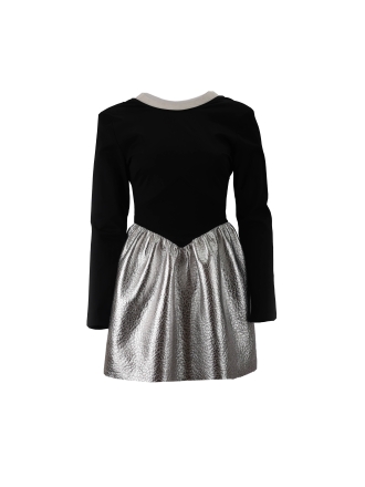 Laagam Kleid Schwarz 608357
 Größe S
 