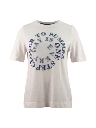 Cartoon T-shirt Weiß 608384
 Größe 36
 