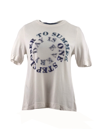 Cartoon T-shirt Weiß 608384
 Größe 36
 