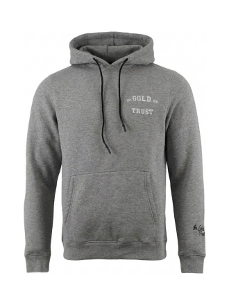 In Gold We Trust Hoodie Grau 608436
 Größe M
 