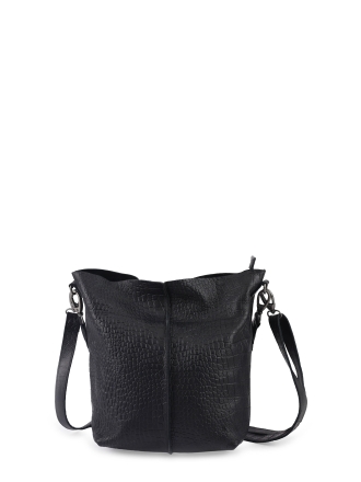 Manfield Umhängetasche Schwarz 608948
 Größe standaard
 