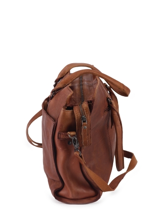 Manfield Handtasche Cognac 608949
 Größe standaard
 
