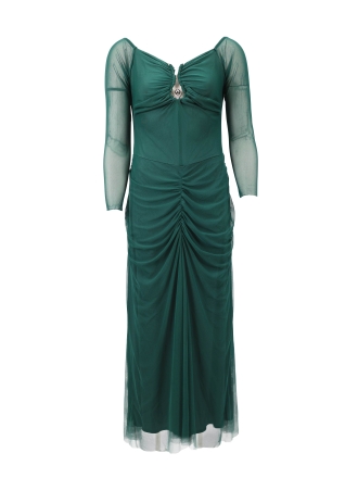 Laagam Kleid Grün 609021
 Größe XL
 