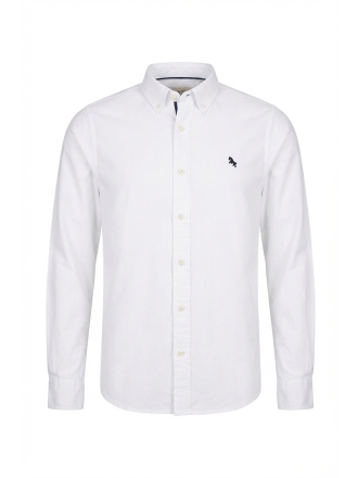 H&M Hemd Weiß 609198
 Größe 134
 