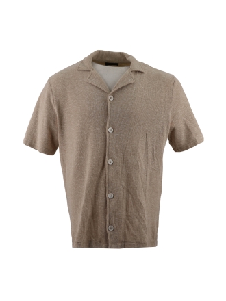 Oscar Jacobson Hemd Beige 609285
 Größe L
 