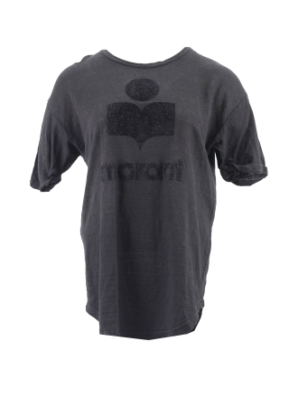 Isabel Marant T-shirt Schwarz 609327
 Größe M
 