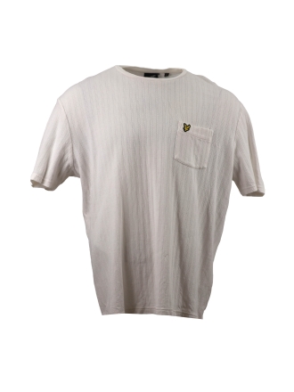 Lyle & scott T-shirt Weiß 609387
 Größe M
 