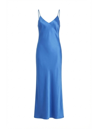 Remain Birger Christensen Kleid Blau 609498
 Größe 40
 