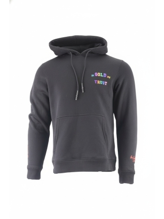 In Gold We Trust Hoodie Grau 609564
 Größe M
 