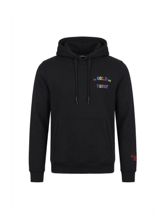 In Gold We Trust Hoodie Schwarz 609762
 Größe M
 