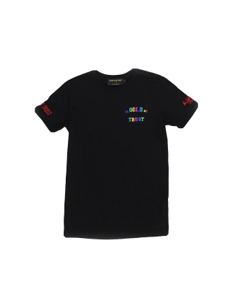 In Gold We Trust T-shirt Schwarz 609774
Größe S