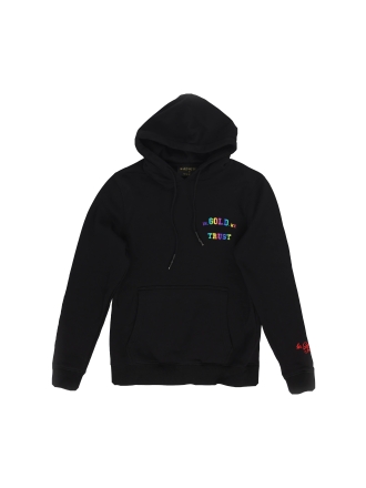 In Gold We Trust Hoodie Schwarz 609776
 Größe S
 