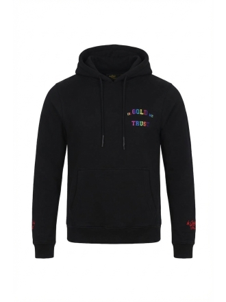 In Gold We Trust Hoodie Schwarz 609780
Größe S