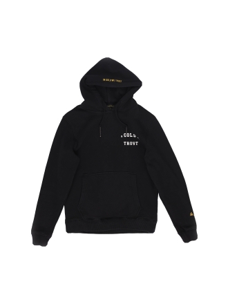 In Gold We Trust Hoodie Schwarz 609786
 Größe S
 