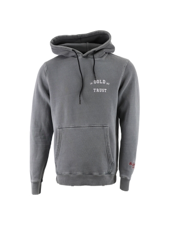 In Gold We Trust Hoodie Grau 609795
Größe M