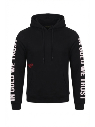 In Gold We Trust Hoodie Schwarz 609796
Größe S