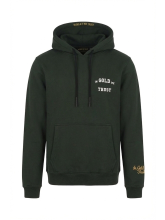 In Gold We Trust Hoodie Grau 609801
Größe S