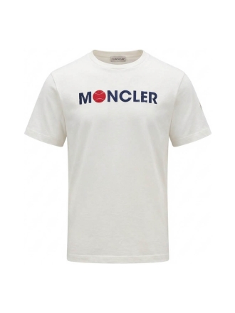 Moncler T-shirt Weiß 609870
 Größe L
 