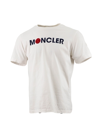 Moncler T-shirt Weiß 609870
 Größe L
 