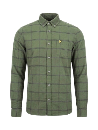 Lyle And Scott Hemd GrĂĽn 609941
Größe S