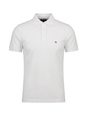 Tommy Hilfiger Poloshirt Weiß 609998
 Größe S
 