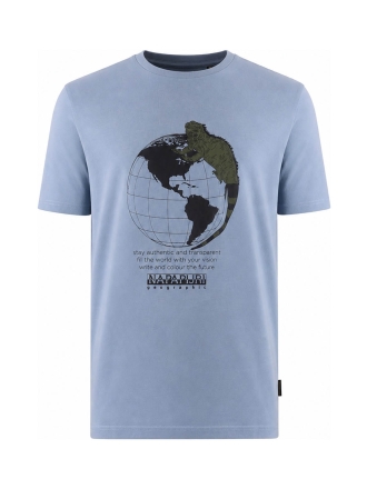 Napapijri T-shirt Schwarz 610063
 Größe XXL
 