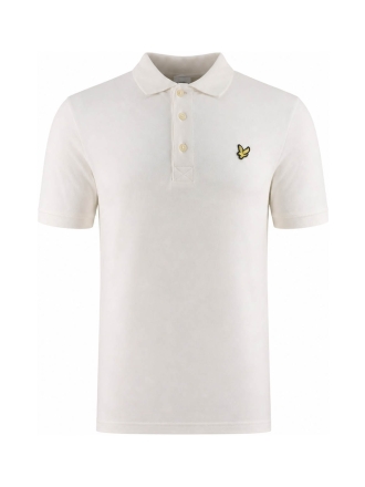 Lyle & scott Poloshirt Weiß 610127
 Größe M
 