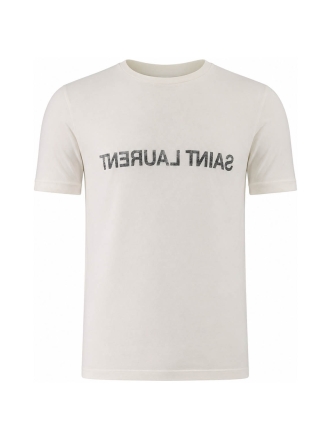 Saint Laurent T-shirt Weiß 610151
 Größe M
 