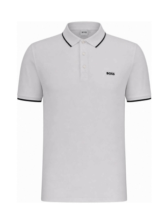 Hugo Poloshirt Weiß 610329
 Größe M
 