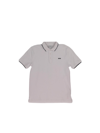 Hugo Poloshirt Weiß 610329
 Größe M
 