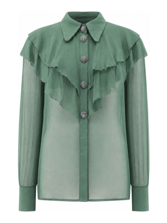 L.K. Bennett bluse Grün 610350
 Größe 36
 