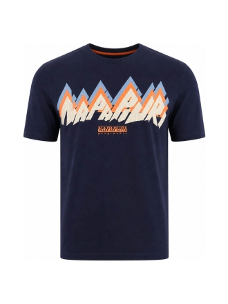Napapijri T-shirt Blau 610410
 Größe S
 