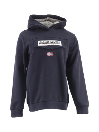 Napapijri Hoodie Schwarz 610462
 Größe 164
 