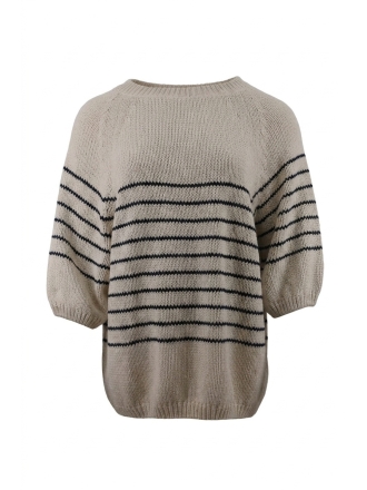 By-bar Pullover Weiß 610545
 Größe M
 