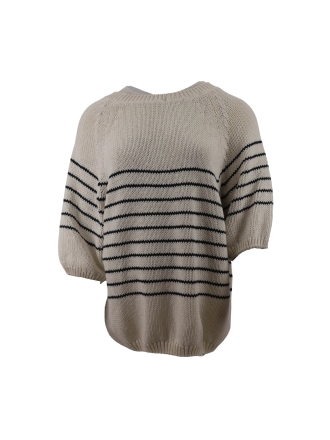 By-bar Pullover Weiß 610545
 Größe M
 